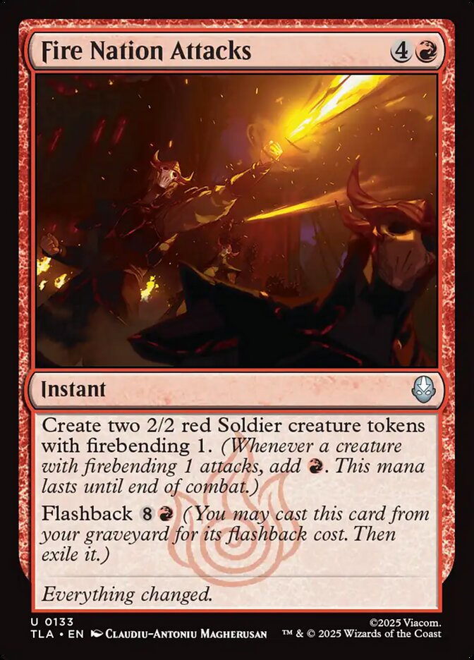 Fire Nation Attacks 133 (Avatar: The Last Airbender) 