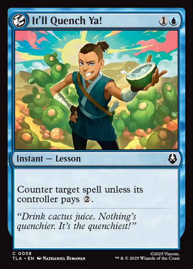 It'll Quench Ya! 58 (Avatar: The Last Airbender)  - Foil