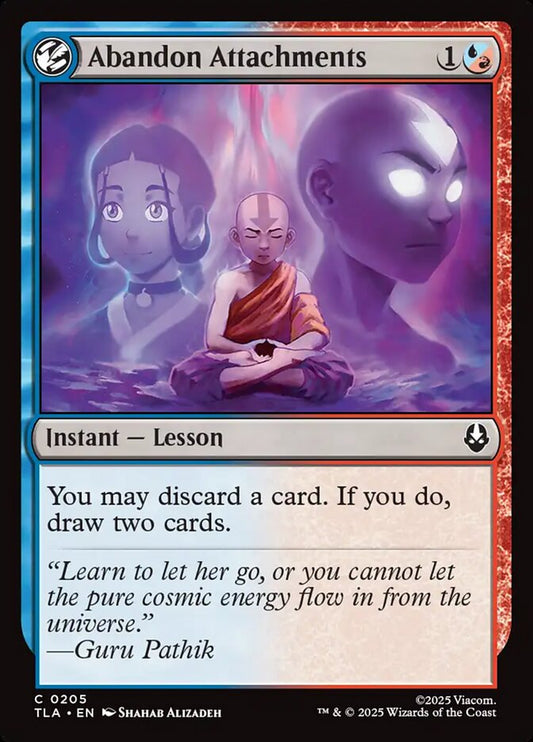 Abandon Attachments 205/286 (Avatar: The Last Airbender)  - Foil