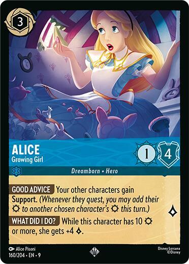 Alice Growing Girl 160/204 (Fabled) 