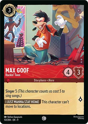 Max Goof Rockin Teen 112/204 (Fabled) 