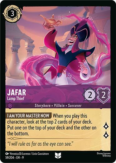 Jafar Lamp Thief 59/204 (Fabled) 