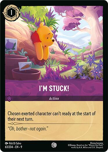 I'm Stuck! 63/204 (Fabled)  - Cold Foil