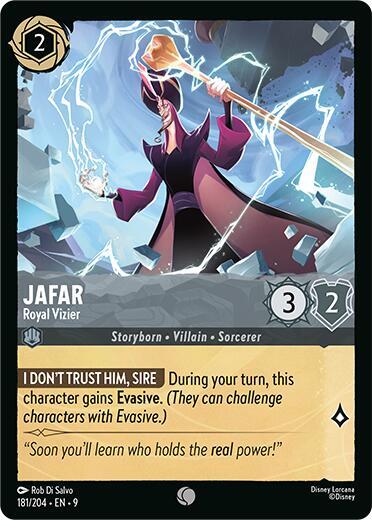 Jafar, Royal Vizier 181/204 (Fabled)  - Cold Foil