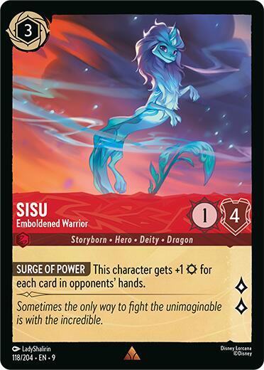 Sisu Emboldened Warrior 118/204 (Fabled) 