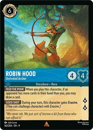 Robin Hood Unrivaled Archer 162/204 (Fabled) 