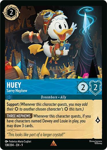 Huey Savvy Nephew 138/204 (Fabled) 