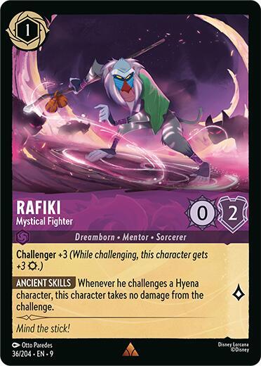 Rafiki Mystical Fighter 36/204 (Fabled) 