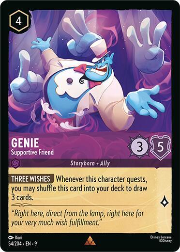 Genie Supportive Friend 54/204 (Fabled) 