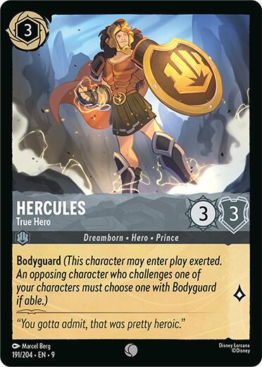 Hercules, True Hero 191/204 (Fabled) 