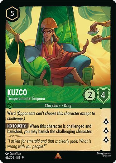 Kuzco, Temperamental Emperor 69/204 (Fabled) 