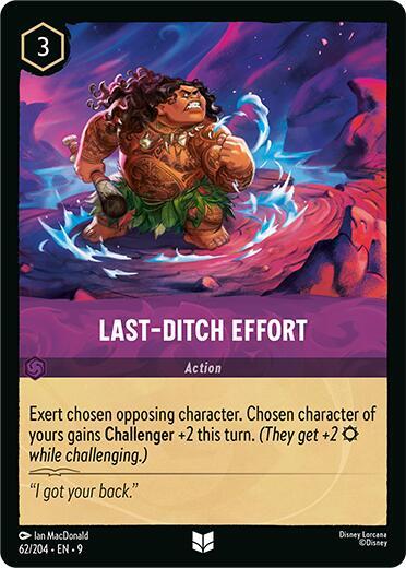 Last Ditch Effort 62/204 (Fabled) 