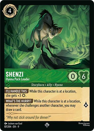 Shenzi Hyena Pack Leader 87/204 (Fabled) 