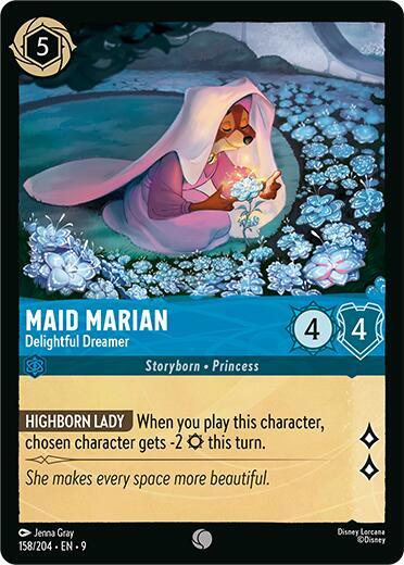 Maid Marian, Delightful Dreamer 158/204 (Fabled) 