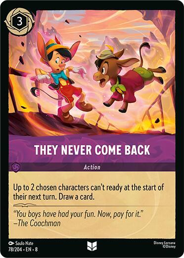 They Never Come Back 78/204 (Reign of Jafar)  - Cold Foil