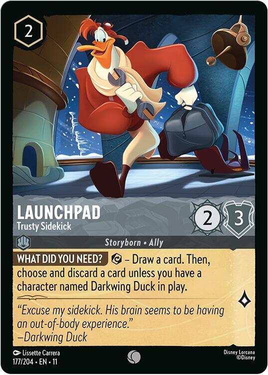 Launchpad Trusty Sidekick 177/204 (Winterspell)  - Cold Foil