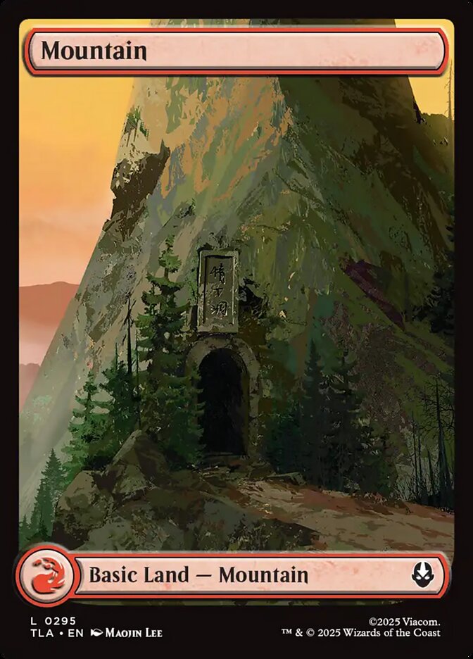 Mountain  295/286 (Avatar: The Last Airbender)  - Full Art