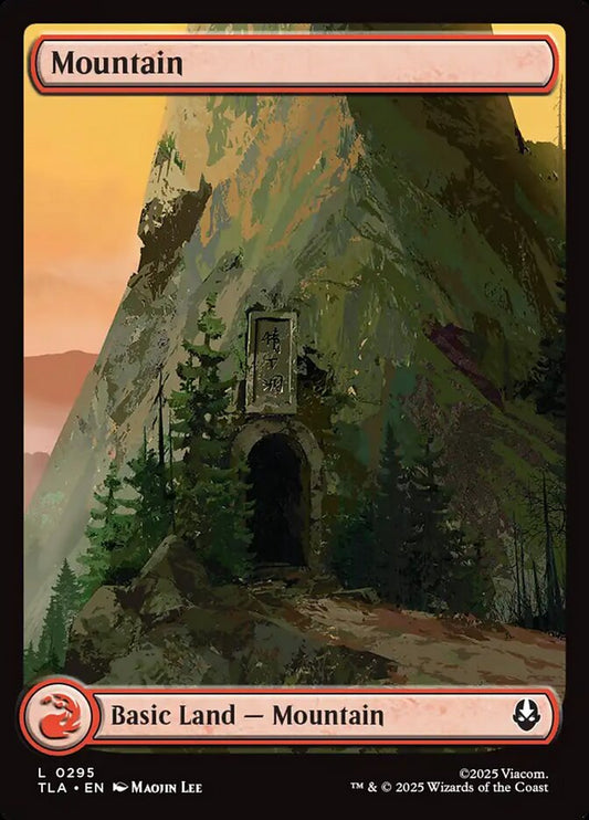 Mountain  295/286 (Avatar: The Last Airbender)  - Full Art