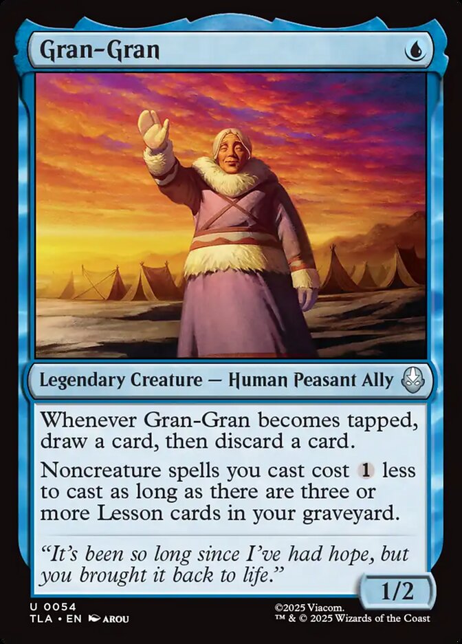 Gran Gran 54 (Avatar: The Last Airbender)  - Foil