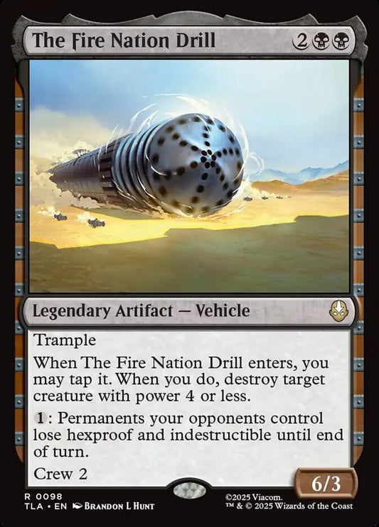 The Fire Nation Drill 98/286 (Avatar: The Last Airbender) 