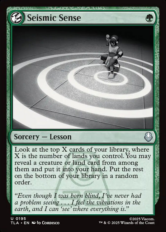 Seismic Sense 195/286 (Avatar: The Last Airbender) 