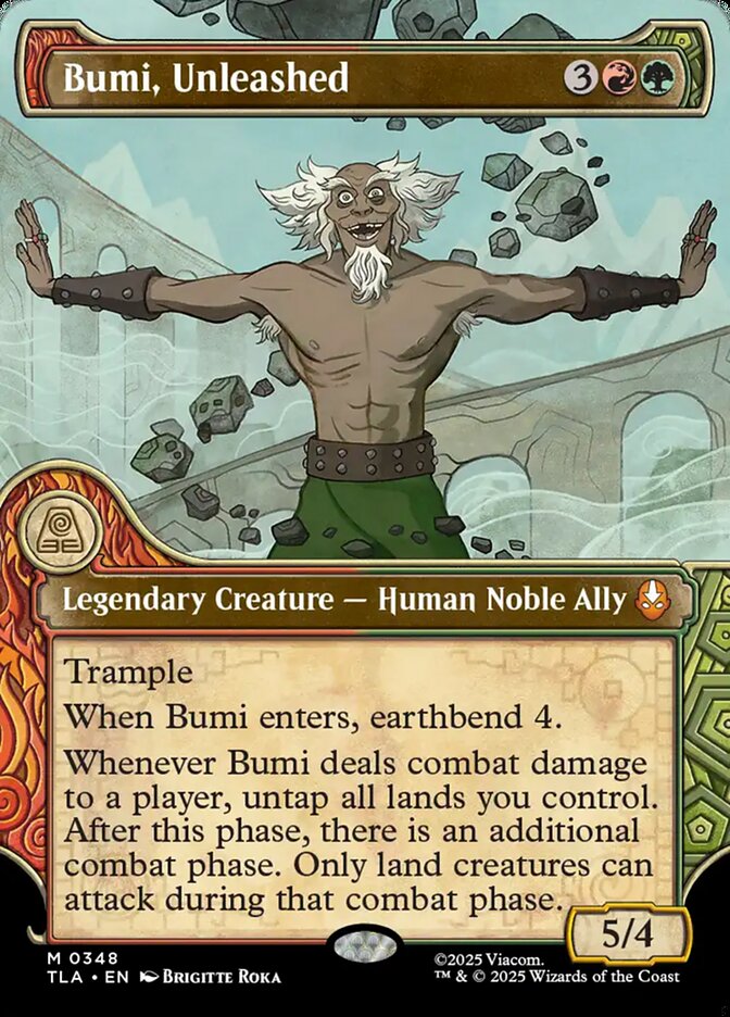 Bumi, Unleashed  348/286 (Avatar: The Last Airbender)  - Showcase