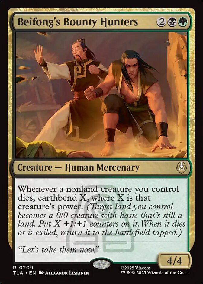 Beifongs Bounty Hunters 209 (Avatar: The Last Airbender) 