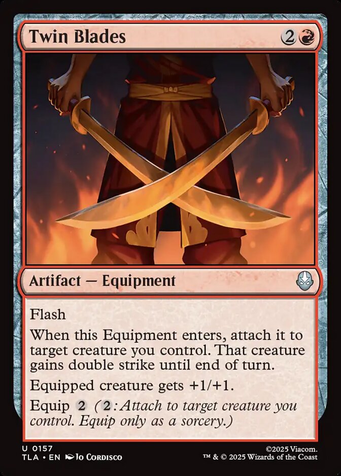 Twin Blades 157/286 (Avatar: The Last Airbender) 
