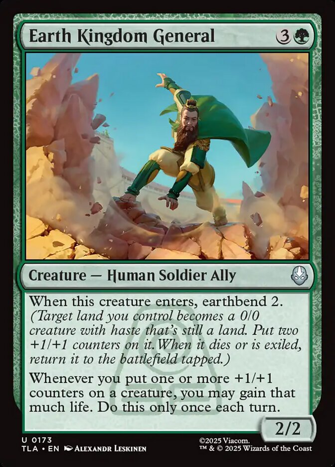 Earth Kingdom General 173/286 (Avatar: The Last Airbender) 