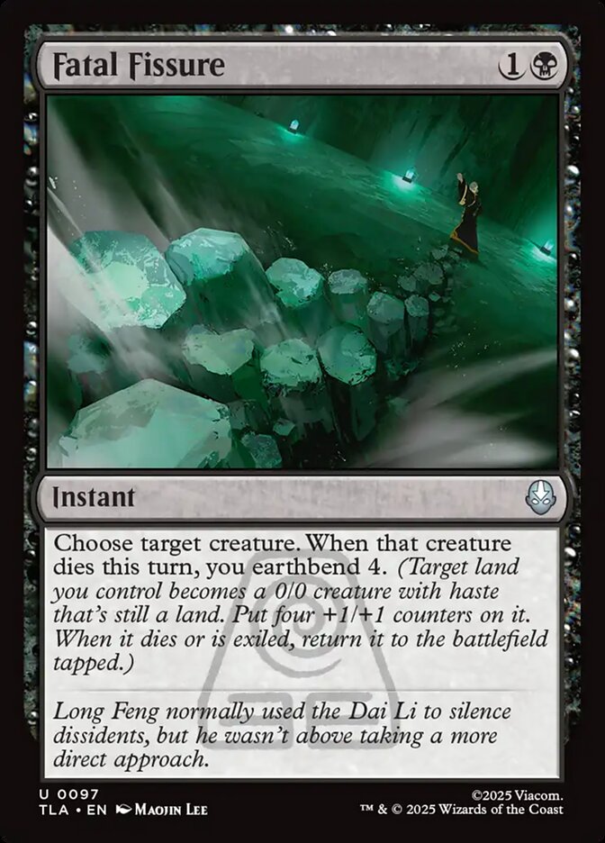Fatal Fissure 97/286 (Avatar: The Last Airbender)  - Foil