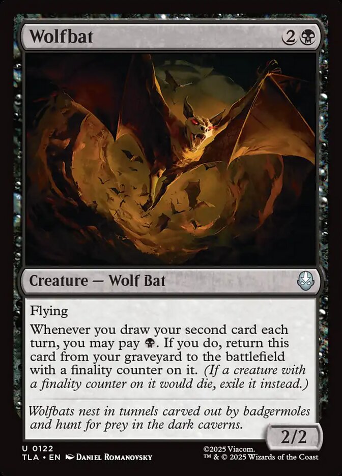Wolfbat 122/286 (Avatar: The Last Airbender) 