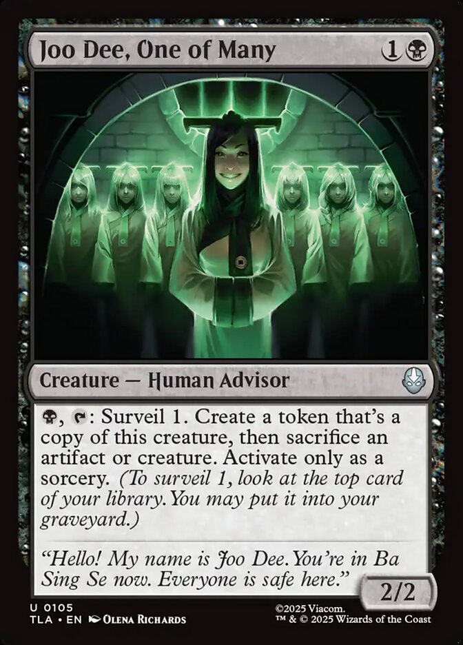 Joo Dee, One of Many 105/286 (Avatar: The Last Airbender)  - Foil