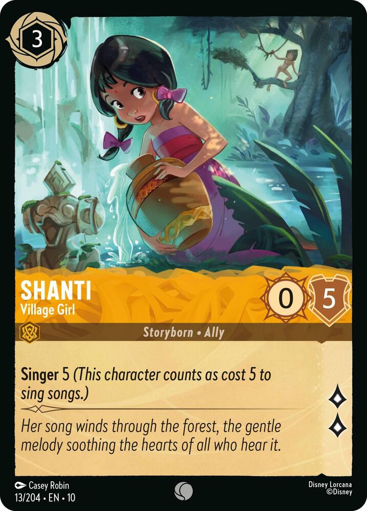 Shanti Village Girl 13/204 (Whispers in the Well) 