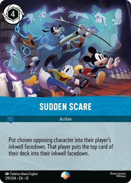 Sudden Scare Epic 219/204 (Whispers in the Well)  - Holofoil