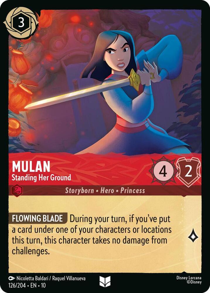 Mulan, Standing Her Ground 126/204 (Whispers in the Well) 
