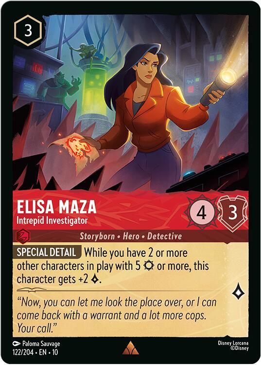 Elisa Maza, Intrepid Investigator 122/204 (Whispers in the Well) 