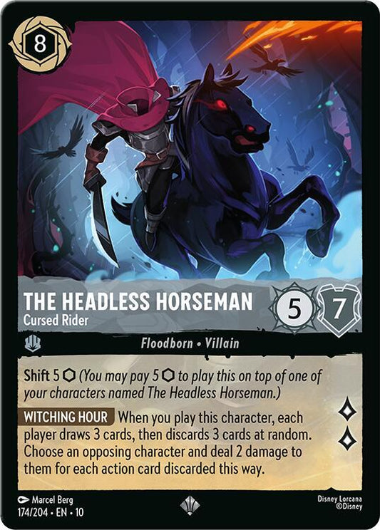 The Headless Horseman Cursed Rider 174/204 (Whispers in the Well) 