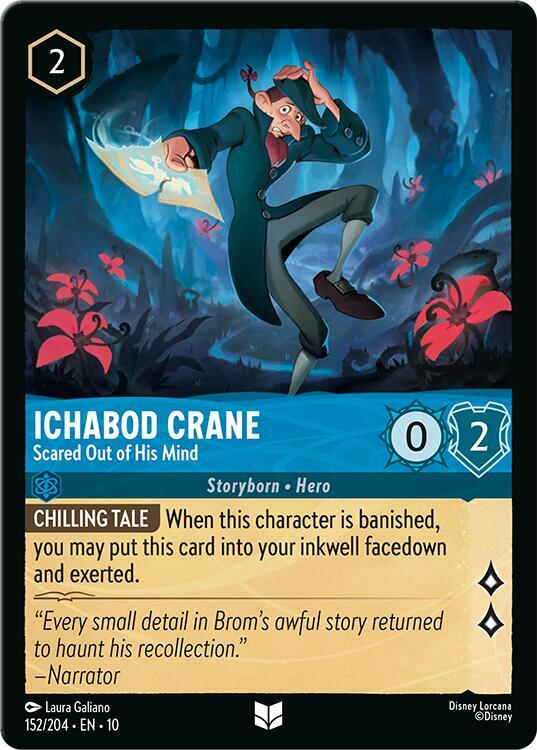 Ichabod Crane, Scared Out of His Mind 152/204 (Whispers in the Well) 