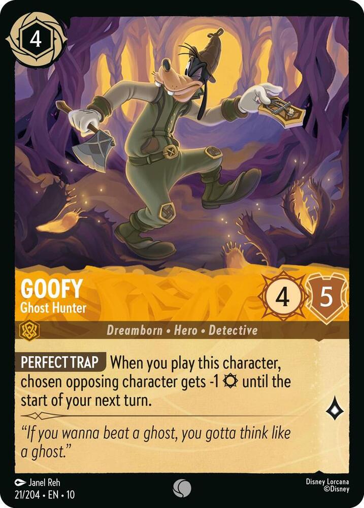 Goofy Ghost Hunter 21/204 (Whispers in the Well) 