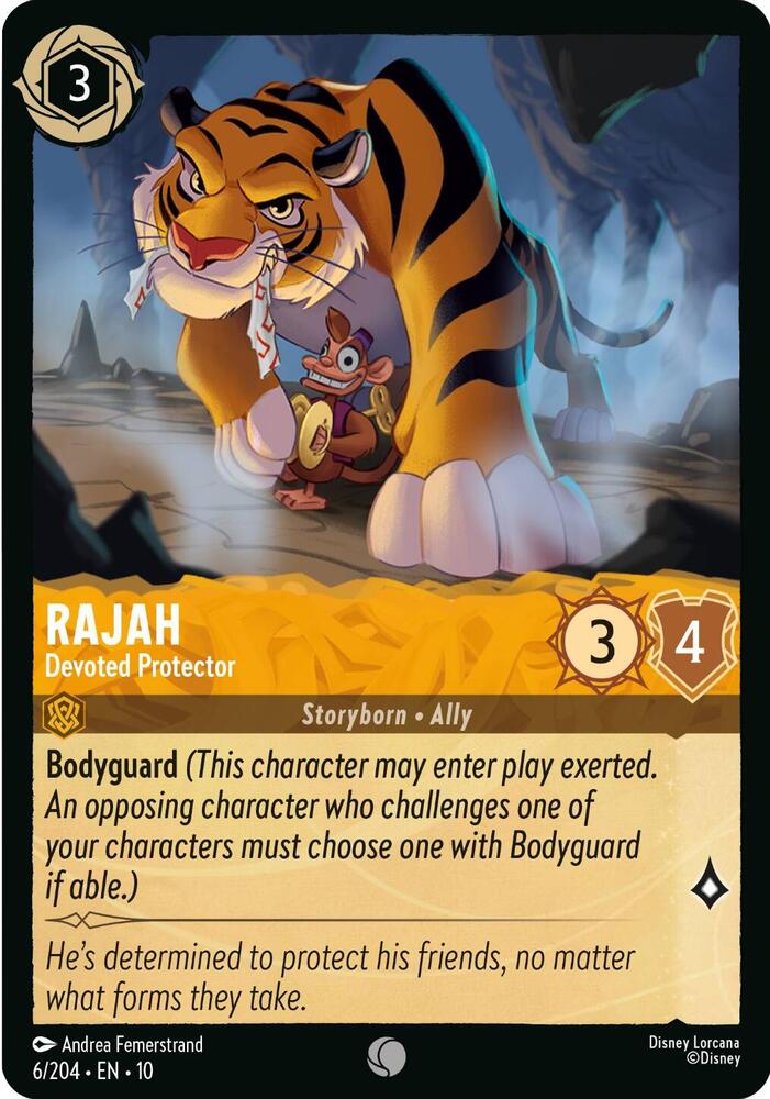 Rajah Devoted Protector 6/204 (Whispers in the Well) 