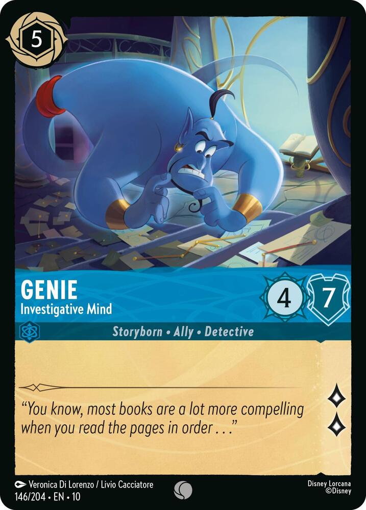 Genie, Investigative Mind 146/204 (Whispers in the Well) 