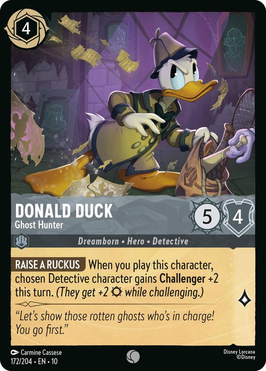 Donald Duck Ghost Hunter 172/204 (Whispers in the Well) 