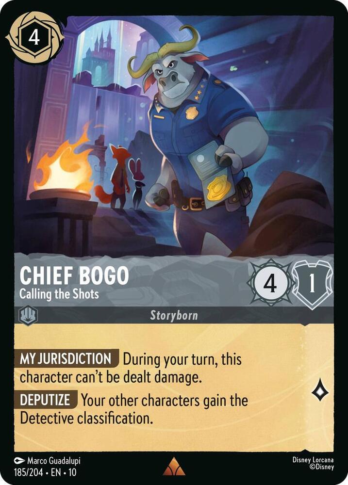 Chief Bogo, Calling the Shots 185/204 (Whispers in the Well) 