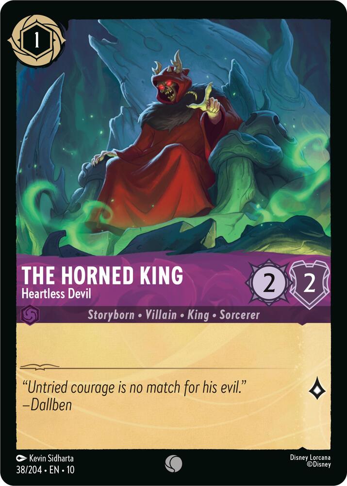 The Horned King, Heartless Devil 38/204 (Whispers in the Well) 