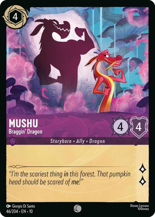 Mushu Braggin Dragon 46/204 (Whispers in the Well) 