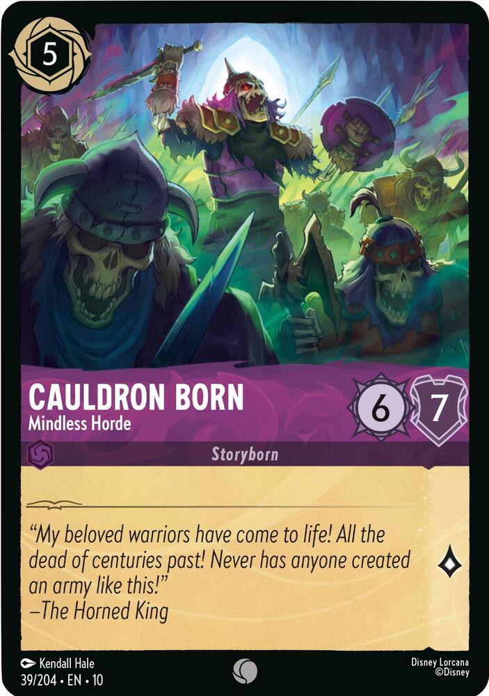 Cauldron Born Mindless Horde 39/204 (Whispers in the Well) 