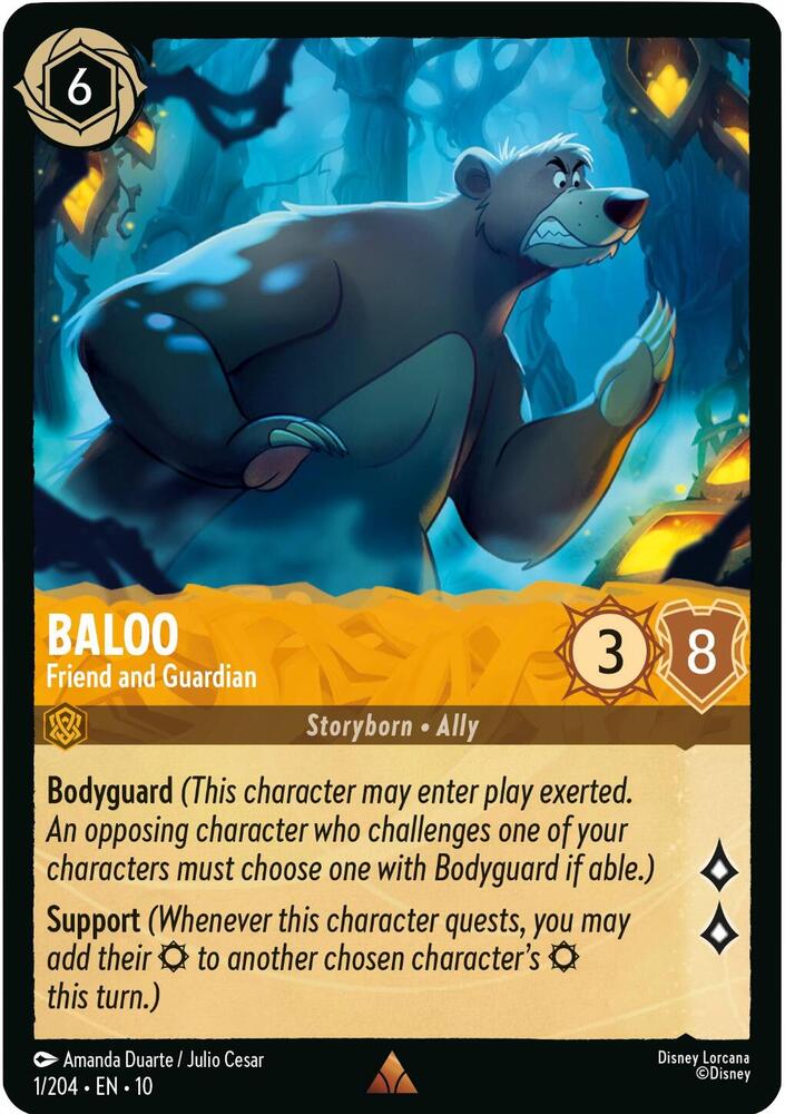 Baloo Friend and Guardian 1/204 (Whispers in the Well) 