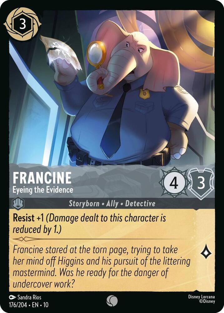 Francine Eyeing the Evidence 176/204 (Whispers in the Well) 