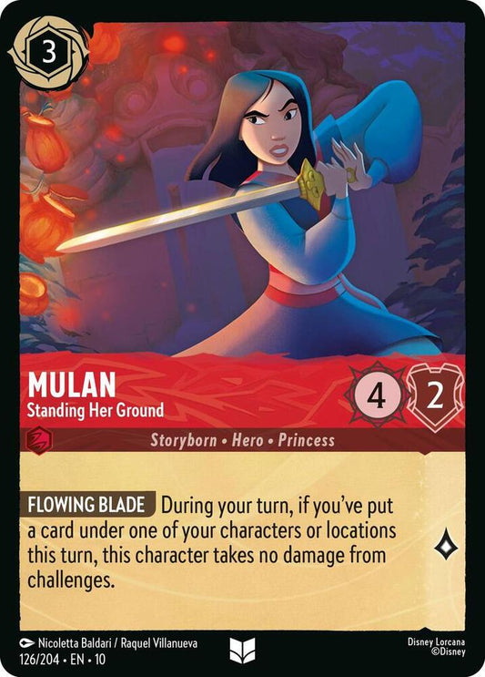 Mulan Standing Her Ground 126/204 (Whispers in the Well) 