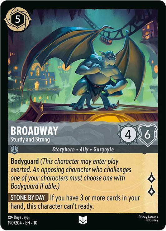 Broadway Sturdy and Strong 190/204 (Whispers in the Well)  - Cold Foil